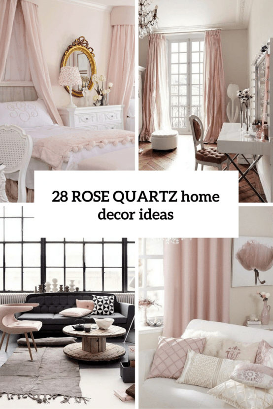 Rose Quartz Home Decor Ideas Cover