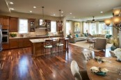 3 Tips To Unite The Kitchen And The Living Room Right