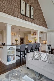 3 Tips To Unite The Kitchen And The Living Room Right