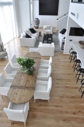 3 Tips To Unite The Kitchen And The Living Room Right