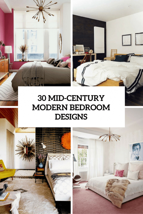 30 mid century modern bedroom designs cover 554x831