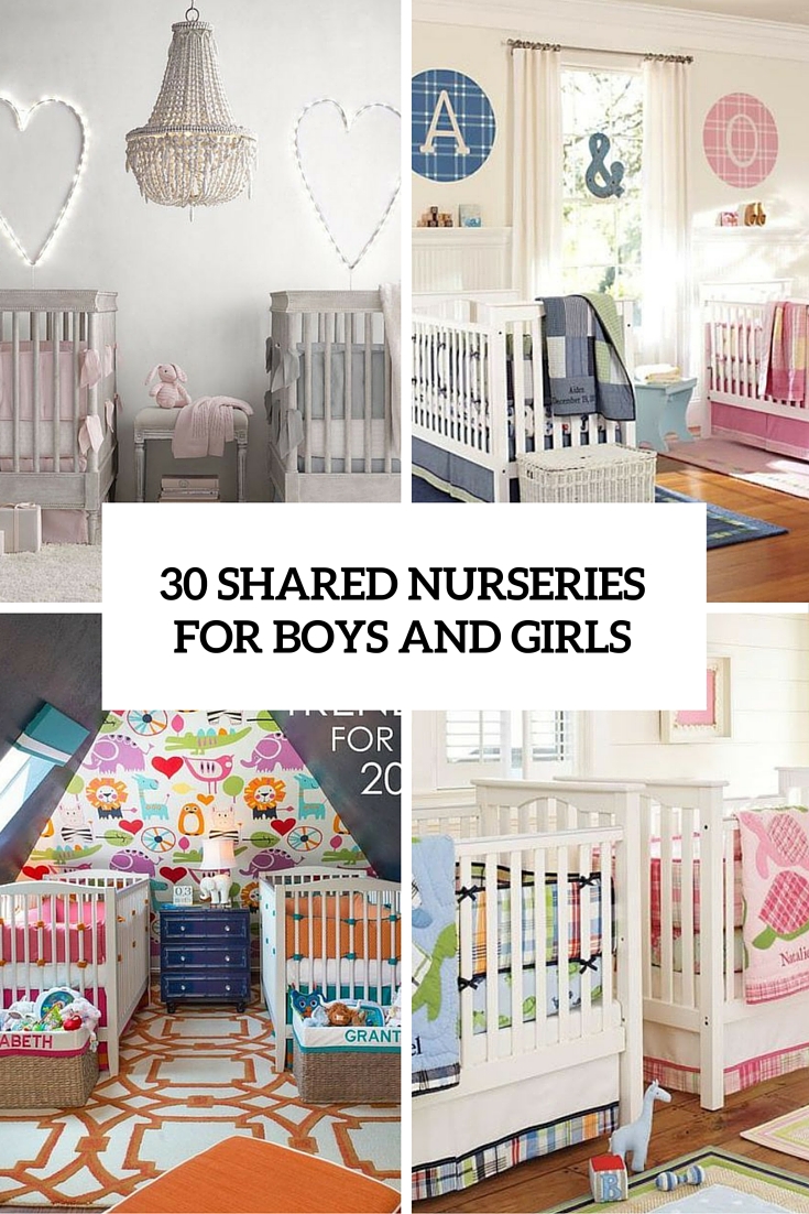 30 Cutest Shared Nurseries For Boys And Girls DigsDigs