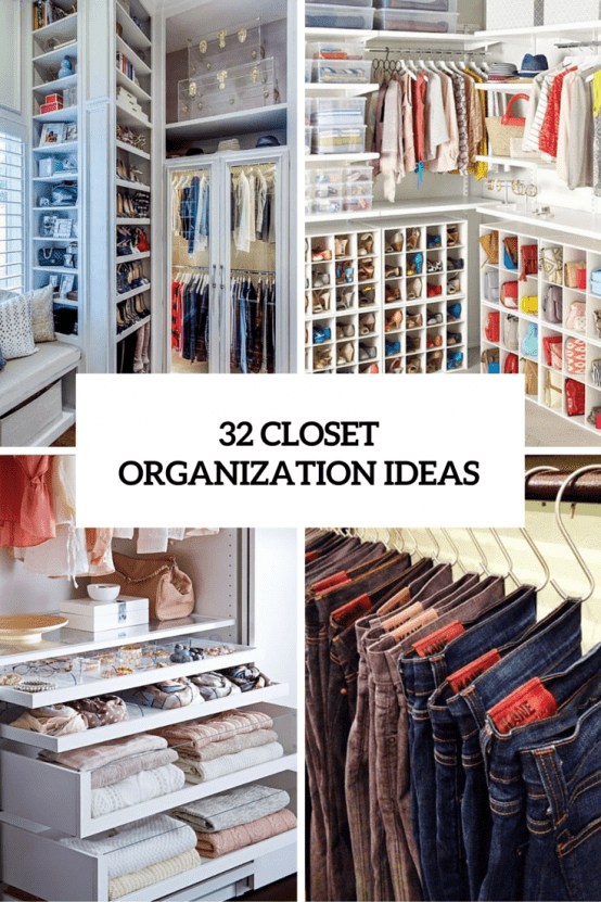 32 Cool And Smart Ideas To Organize Your Closet - DigsDigs