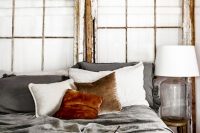 32 grey and copper bedding