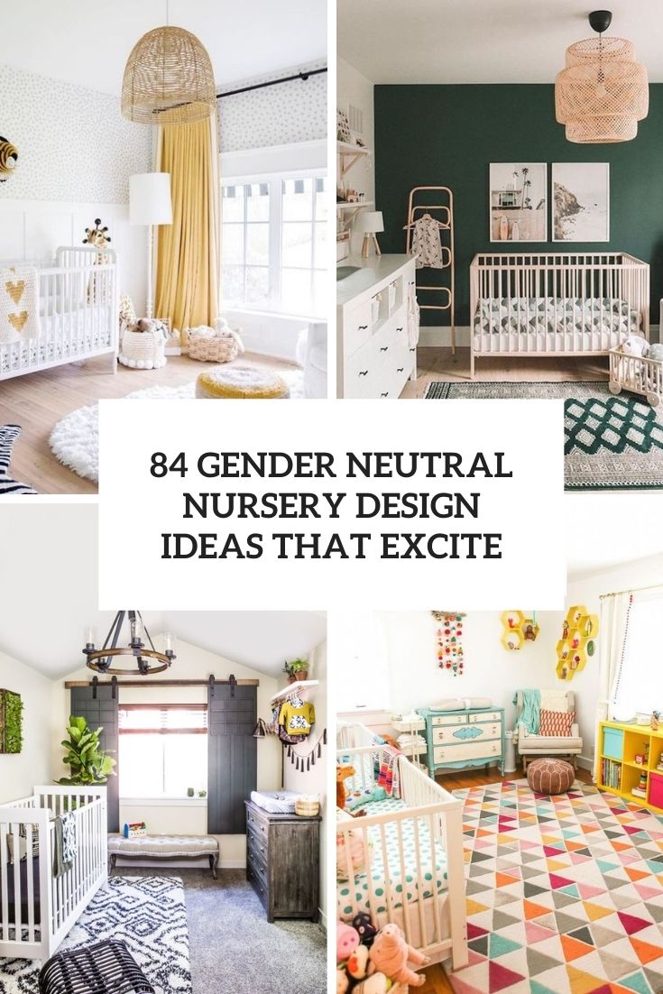 34 gender neutral nursery design ideas cover