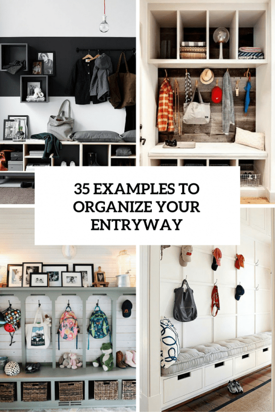 12 Entryway Storage Ideas - How to Organize Your Entryway