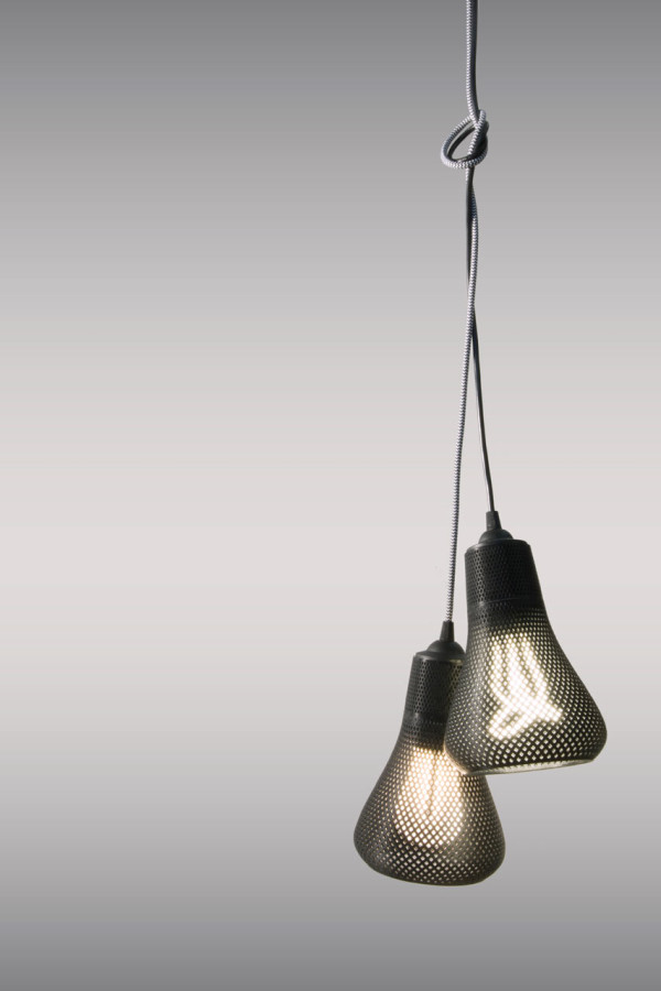 Printed Tailored Lampshades For Plumen Bulbs