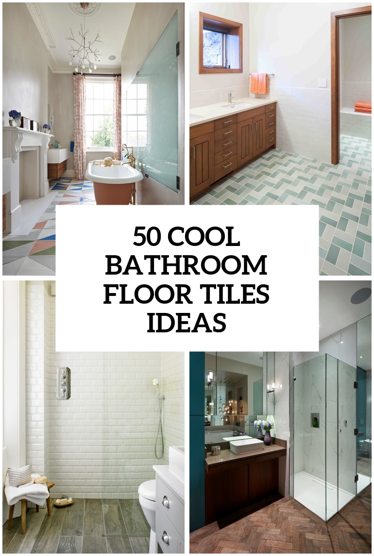 41 Cool Bathroom Floor Tiles Ideas You Should Try DigsDigs 41 Cool Bathroom Floor Tiles Ideas You Should Try DigsDigs