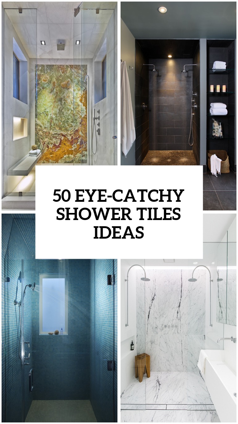 41 Cool And Eye Catchy Bathroom Shower Tile Ideas DigsDigs 41 Cool And Eye Catchy Bathroom Shower Tile Ideas DigsDigs