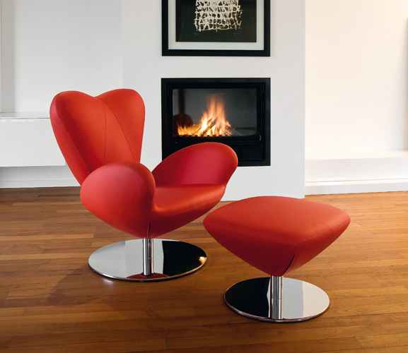 Awesome Upholstered Swivel Chairs By Tonon