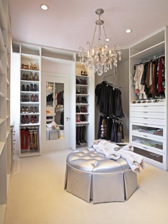5 Practical Lighting Ideas For Your Closet - DigsDigs
