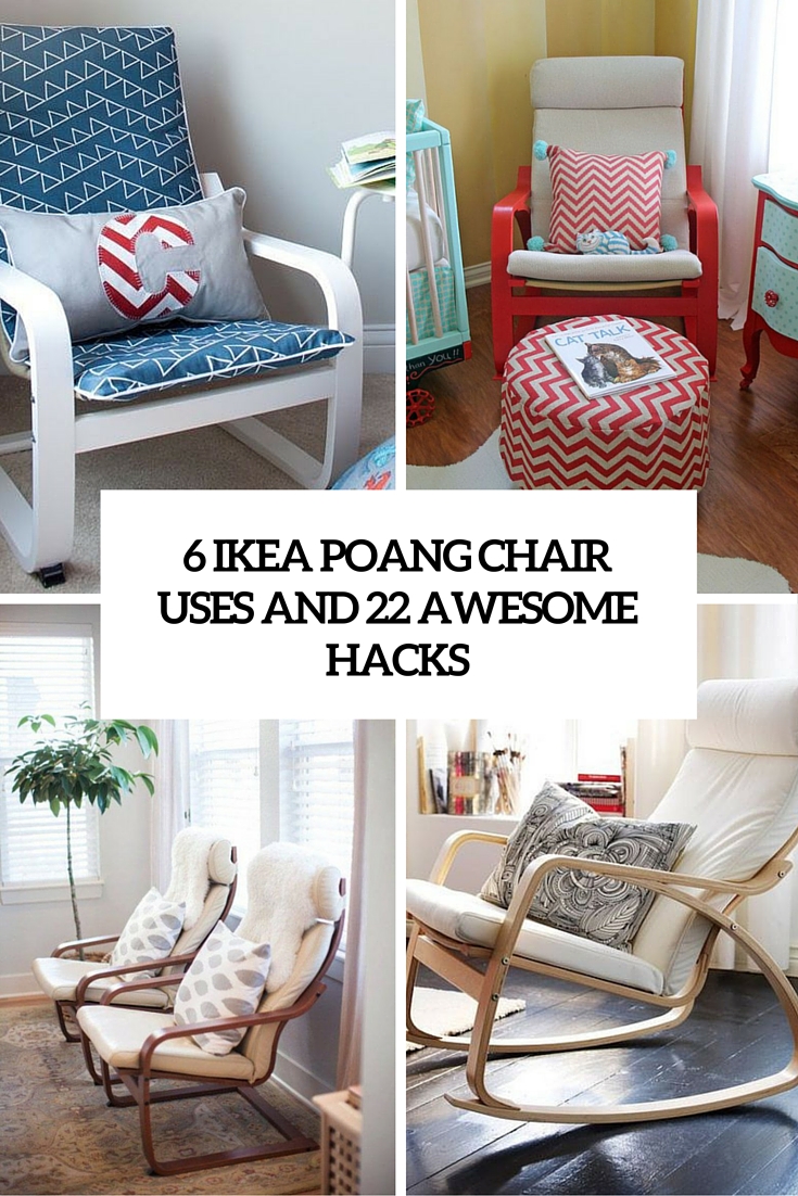 6 IKEA Poang Chair Uses And 22 Awesome Hacks - DigsDigs