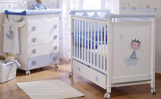 Baby Nursery Furniture For Prince And Princess Room Petit Prince And Petite Princesse By Micuna