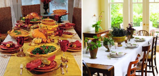 Beautiful Thanksgiving Table Decorations