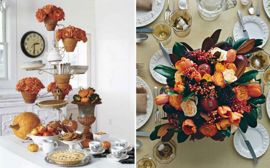 Beautiful Thanksgiving Table Decorations