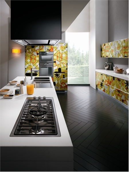 Bright And Alive Modern Kitchen Designs – Crystal By Scavolini 