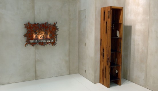 Charming Wall Mount Fireplace Mazzeto By Redwitz