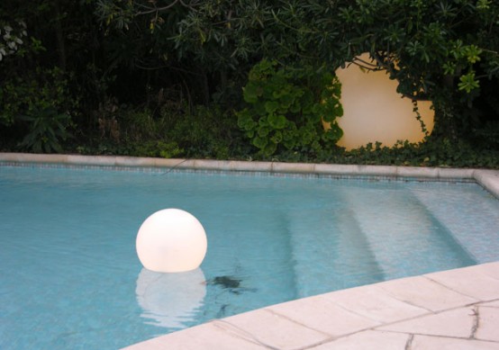 Charming Garden And Swimming Pool Lights By Slide