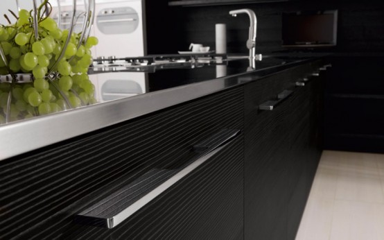 Contemporary Black And White Kitchen Asia By Futura Cucine