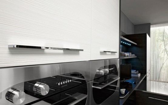 Contemporary Black And White Kitchen Asia By Futura Cucine