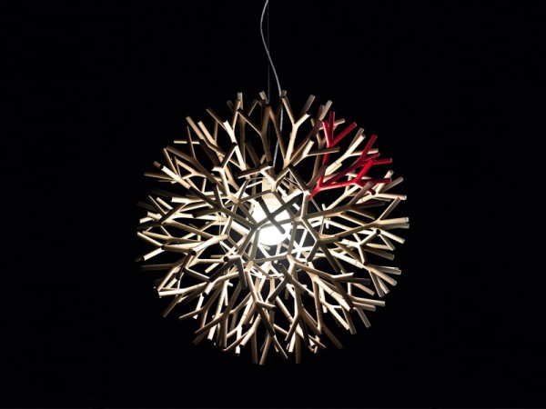 Contemporary Fluorescent Lamps With Extraordinary Shape  Coral By Pallucco