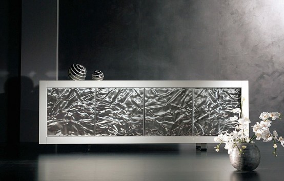 Contemporary White Sideboards With Luxury Finishes By Rifleshi