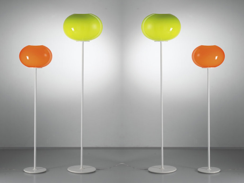 Cool Colorful Glass Lamps Noa By Lucente