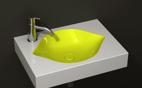 Cool Fruit Inspired Bathroom Sinks Lemon By Cenk Kara