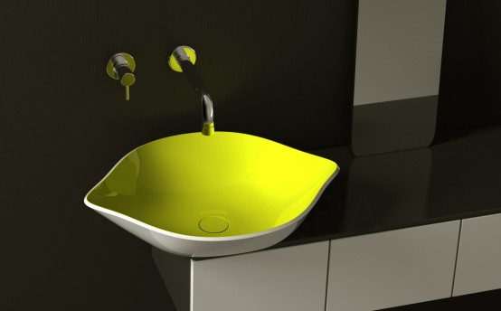 Cool Fruit Inspired Bathroom Sinks Lemon By Cenk Kara