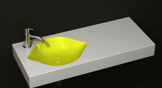 Cool Fruit Inspired Bathroom Sinks Lemon By Cenk Kara
