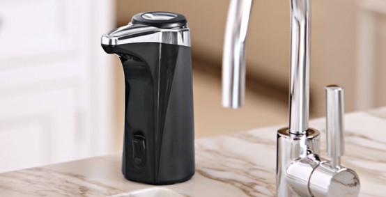 Cool Sensor Soap Pump for Kitchen and Bathroom by Simplehuman