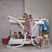 Cool Single And Bunk Kids Beds Wave By Mimondo