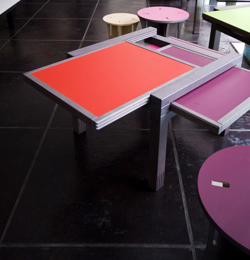 Cool Expandable Coffee And Dining Tables By Sculrtures Jeux
