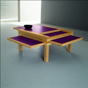 Cool Expandable Coffee And Dining Tables By Sculrtures Jeux