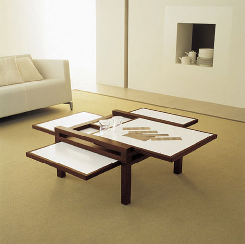 Cool Expandable Coffee And Dining Tables By Sculrtures Jeux
