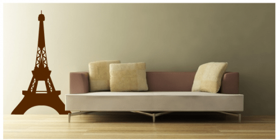 Cool Items For Paris Themed Room Design