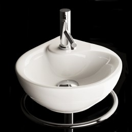 Corner Sink For Small Bathroom Piccolo By Lacava