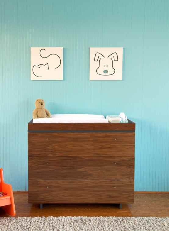 modern nursery set