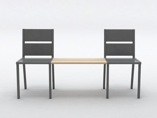 Creative And Practical Chairs  To Share By Aïssa Logerot