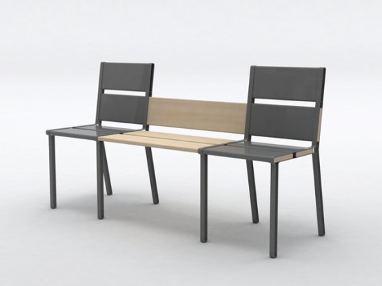 Creative And Practical Chairs  To Share By Aïssa Logerot