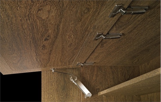 Elegant Wooden Kitchen Bridge By Armani Dada