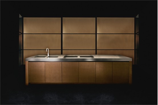 Elegant Wooden Kitchen Bridge By Armani Dada