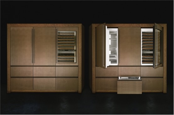 Elegant Wooden Kitchen Bridge By Armani Dada