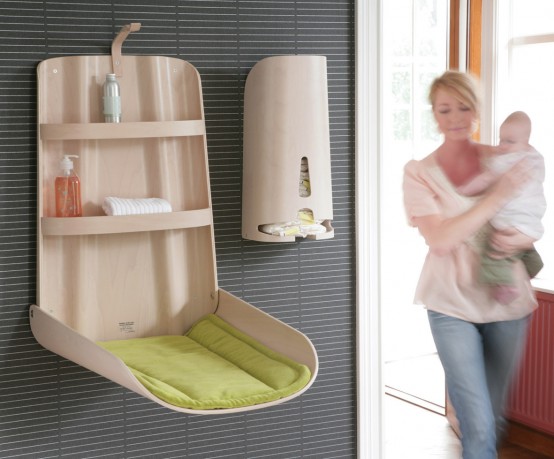 Ergonomic Baby Changing tables by Bybo