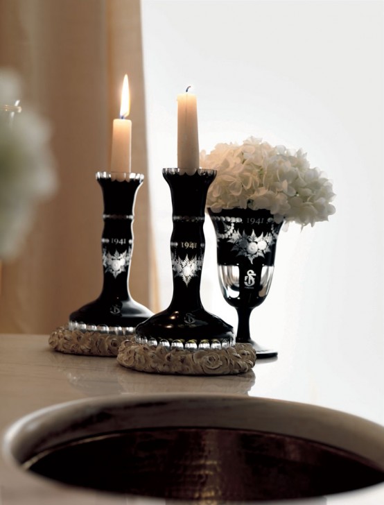 Fascinating And Luxury Bathroom Accessories By Savio Firmino