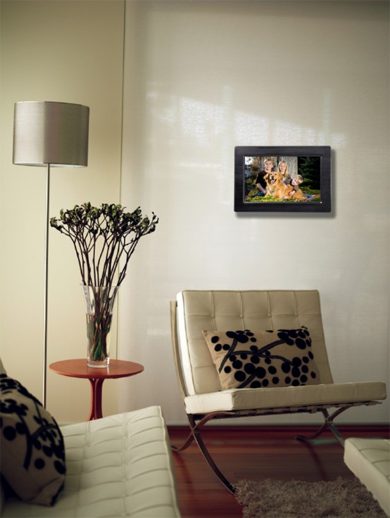 Functional And Stylish Wi Fi Digital Photo Frame TouchConnect By EStarling 