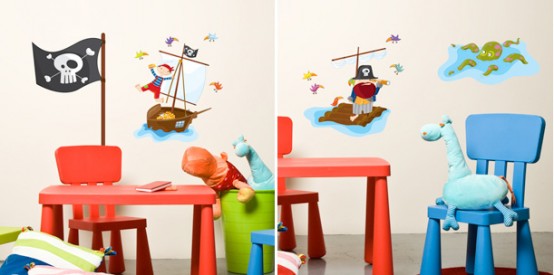 Funny Kids Wall Stickers By Acte Deco