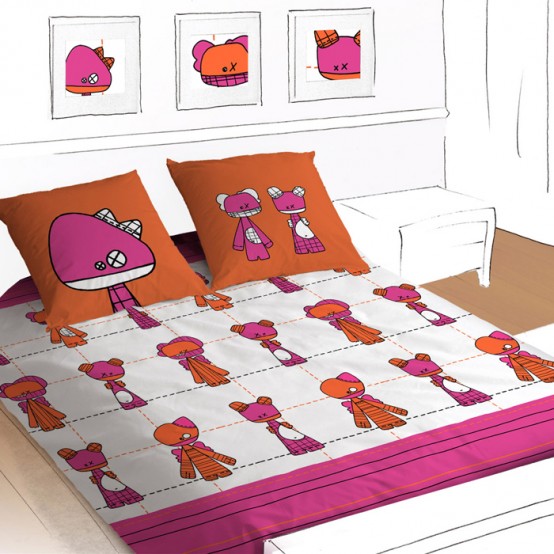 Funny Kids Bedding By Selene&Gaia