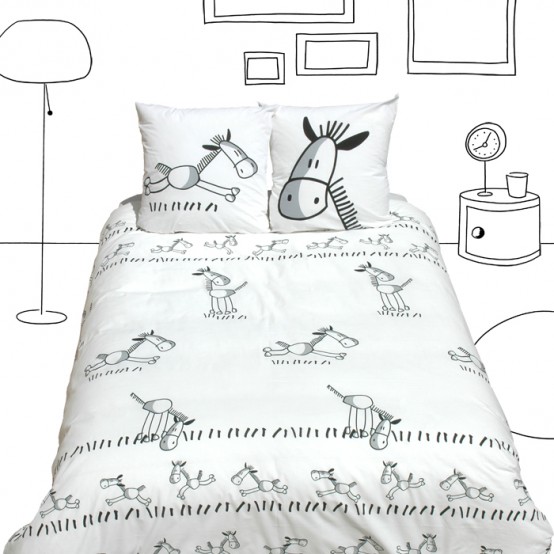 Funny Kid's Bedding By Selene&Gaia