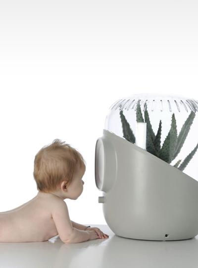 Innovative Living Air Filter Andrea By Mathieu Lehanneur And David Edwards